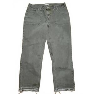 Maurices mjeans Medium Wash Slim Straight Ankle Jeans Size 16W Reg